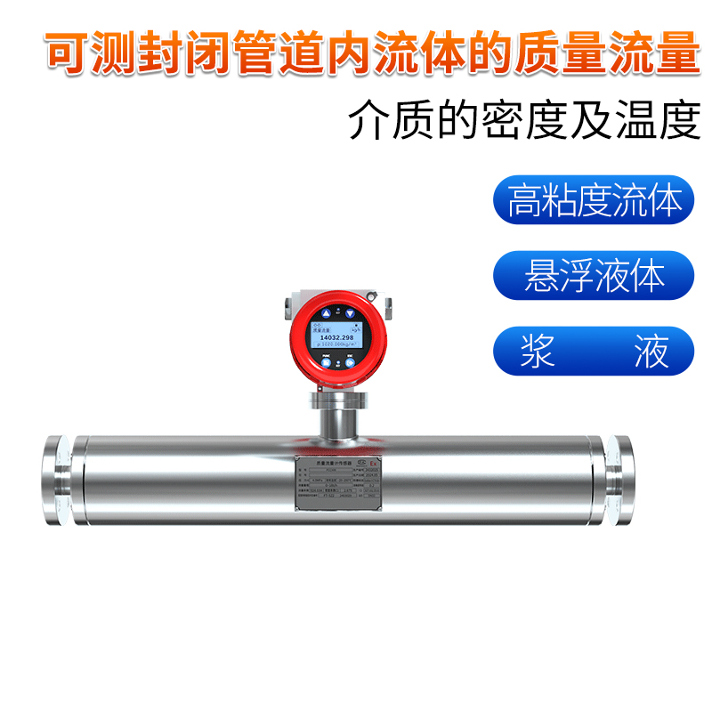 科里奧利質(zhì)量流量計-直管型